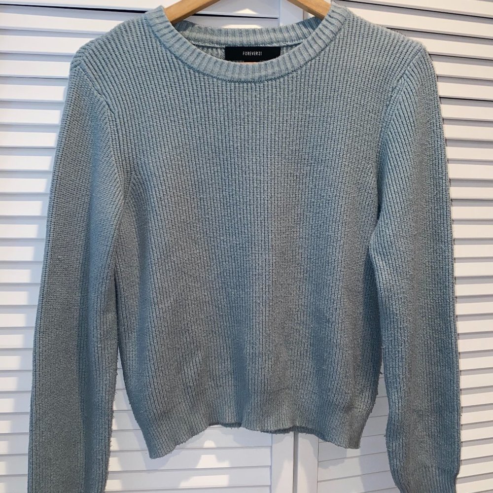 Forever 21 Knit Mock Neck Pullover